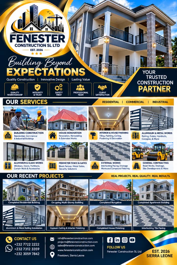Fenester Construction services and recent projects